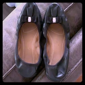 Ferragamo black flats